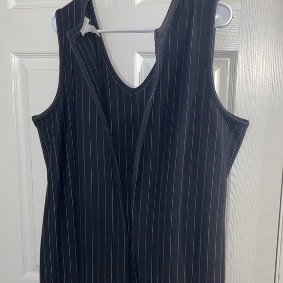Avenue women's sleeveless pinstripe dress, Size 14/16 - Picture 8 of 8